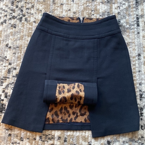 Dolce & Gabanna Vintage Navy Skirt - Picture 2 of 12